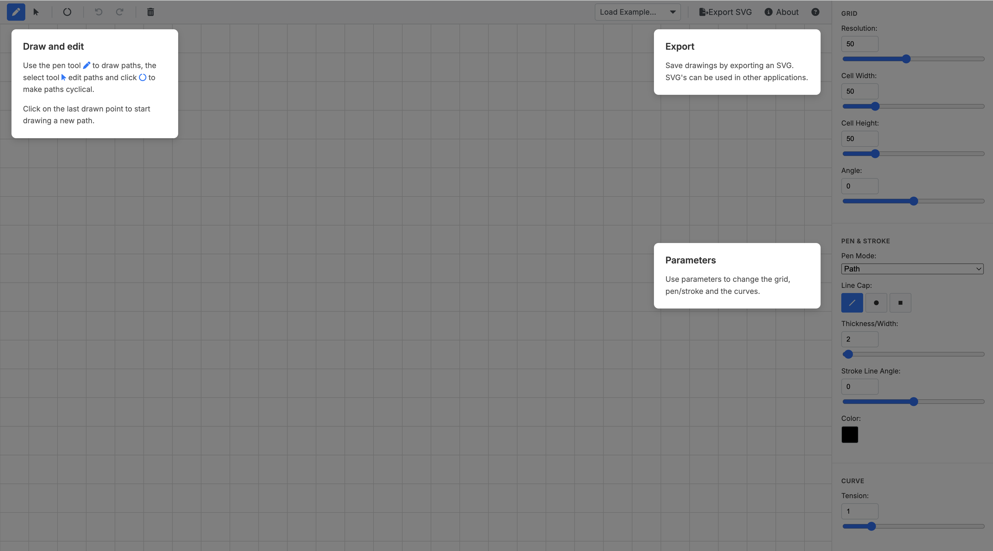 A MetaFont tool help page